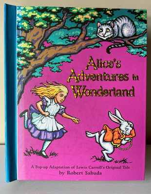 （二手書）體兒童繪本《Alice's Adventures in Wonderland 》愛麗絲夢遊仙境  全彩立體書 品相如照片 定價US:29.9
