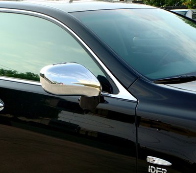 IDFR ODE 汽車精品 LEXUS LS460 06-09 鍍鉻後視鏡蓋 電鍍後照鏡蓋