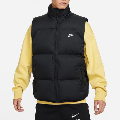 S.G NIKE AS M NK CLUB PUFFER VEST FB7374-010 黑 男款 保暖 羽絨背心