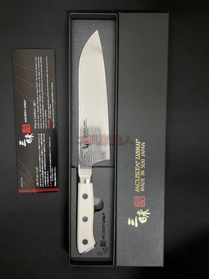「工具家達人」 三昧 Mcusta 三德刀 料理刀 主廚刀 西餐刀 日本製 HKC-3003D 白色柄 菜刀