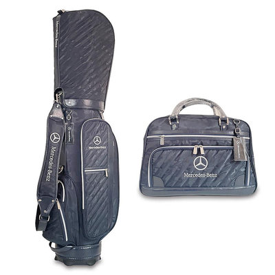 【格格巫】現貨 高爾夫球包奔馳Benz尼龍防水衣物包輕便單肩手提包golf球袋球桿包