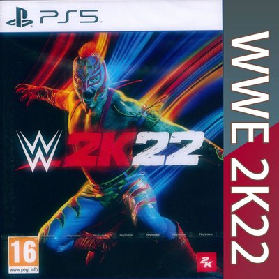 【一起玩】PS5 WWE 2K22 美國勁爆職業摔角 2022 英文歐版 WWE 2K22