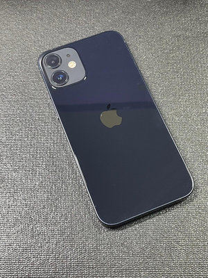 【有隻手機】Apple iPhone 12 mini 黑色 64G(電池-84%)-單手機，無盒裝、配件