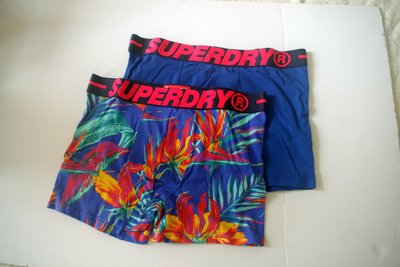Superdry 極度乾燥 Boxers  男生 四角內褲 x2 (M) by A&amp;F