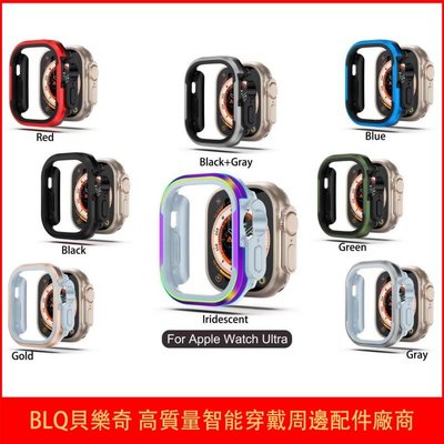森尼3C-Apple Watch  蘋果s8手錶鋁合金矽膠保護套 防摔殼 SE S8 S7 45mm 41mm 40 44mm u-品質保證