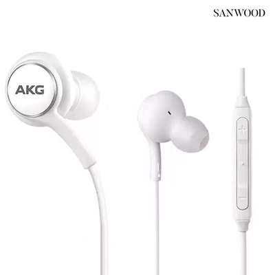 熱銷 sanwood 三星AKG S10 S10 plus S10E 線控帶麥耳機蘋果安卓通用3.5mm入耳式耳機現貨