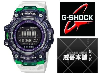 【威哥本舖】Casio台灣原廠公司貨 G-Shock G-SQUAD系列 GBD-100SM-1A7 藍芽連線智慧手錶