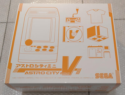 SEGA　Astro City Mini V 迷你大型電玩機台 日本 SEGATOYS限定版　日版 原裝 絕版 全新品