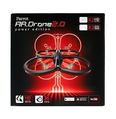 【翼世界】Parrot Ar.Drone 2.0四軸遙控飛機＋鋁箱＋軸承