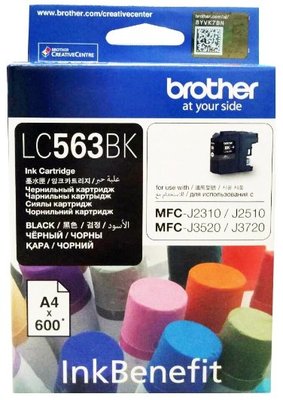 (含稅) Brother LC563 BK 全新原廠黑色墨水匣 MFC-J2320 MFC-J2720