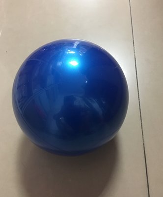 艾蜜莉舞蹈用品*藍色韻律瑜珈加厚22cm球/購買價$150元
