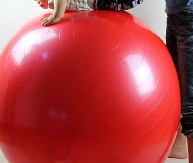 [衣林時尚] 超大瑜珈球 活動球 約90-100cm (紅)（預購6日）