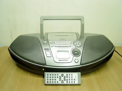 【小劉2手家電】 PANASONIC 手提CD/MP3音響,RX-ES23型,附原廠遙控器