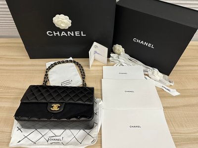 Chanel 香奈兒黑色羊皮金鍊 經典Classic Flap Bag 25