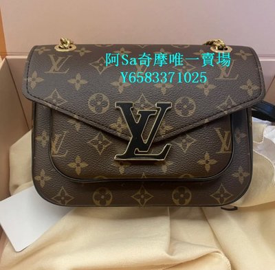 Shop Louis Vuitton New Chain Bag (PASSY, M45592) by Mikrie