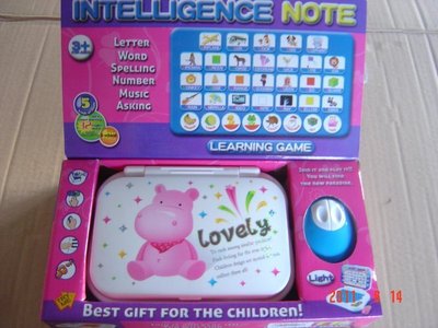 小羅玩具批發-兒童中英文語言學習機+滑鼠 益智學習電腦 中英文語言機(977-A)CE