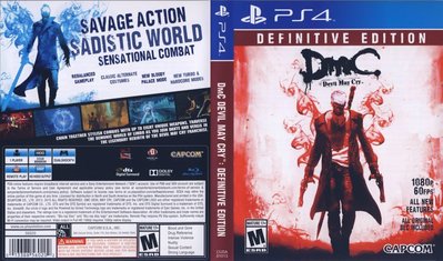 全新現貨 PS4 惡魔獵人 DmC 決定版 完整版 英文日文美版 Devil May Cry 鬼見愁