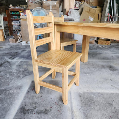 美生活館 家具訂製 客製化 手工訂製 全紐松木 餐椅 學生椅 書桌椅 也可 加購 餐桌 餐櫃 也可修改尺寸