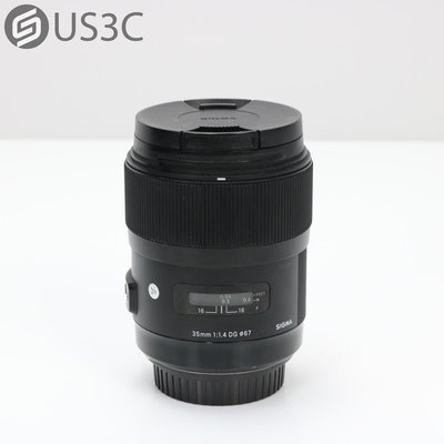 【US3C-小南門店】Sigma 35mm F1.4 DG HSM Art For Canon EF 定焦鏡 大光圈 人像鏡頭 二手鏡頭