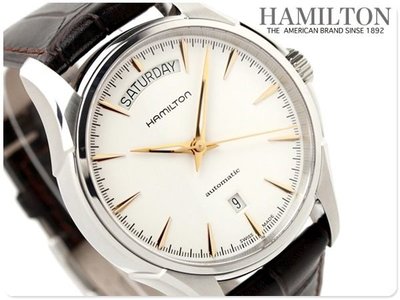 HAMILTON 漢米頓 手錶 Jazzmaster Day Date 爵士大師 男錶 機械錶 瑞士製 上班族 就職 禮物 H32505511