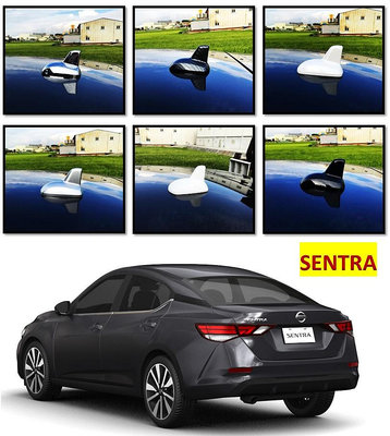 圓夢工廠 Nissan 2020~23 on 日產 SENTRA 車頂造型 鯊魚鰭貼 鯊魚鰭蓋 造型天線裝飾蓋貼