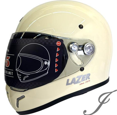 《JAP》LAZER 安全帽 MX-5 素色 奶油黃 全罩 山車帽 越野帽 安全帽📌送現折300元
