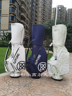 【現貨】GFORE高爾夫球包GOLF新品運動裝備包G4三色男士職業球袋PU防水料