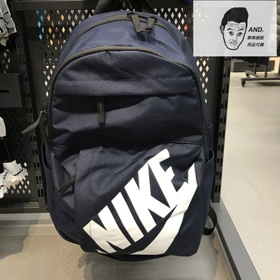 【AND.】Nike Backpack In Navy 深藍 後背包 大LOGO BA5381-451