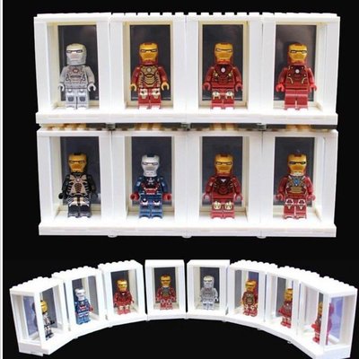 全新 Lego minifigures case 樂高 人偶 展示 第三方磚 抽抽樂 Display 850423