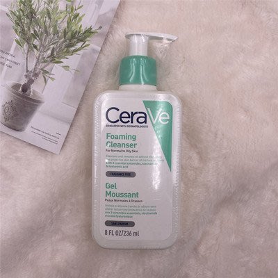 CeraVe 適樂膚修護凈顏泡沫潔面啫喱溫和清潔洗面奶236ml 特惠