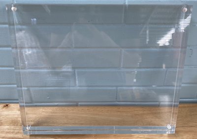 A3161 [家之家二手家具] 28x23高質感壓克力相框 壓克力水晶相框 相框 壓克力相框 採用兩片磁吸式設計