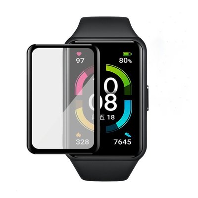 適用於 Huawei Band 6 / Honor Band 6 手錶 Tpu 透明屏幕保護膜手錶保護膜保護膜的 1 片