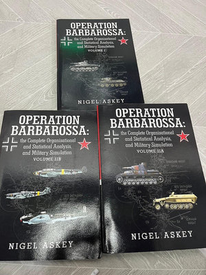 9.9新 Operation Barbarossa nigel askey 巴巴羅薩行動完整組織統計分析軍事模擬二戰