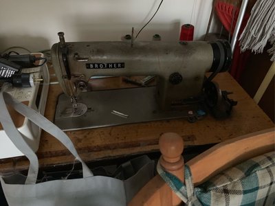 古董 BROTHER 裁縫機 可以使用 30年 媽媽嫁妝
