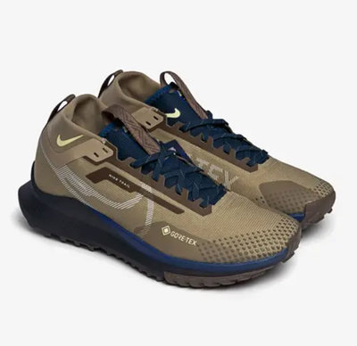 Nike React Pegasus Trail 4 奶茶 藍 黑 越野 登山 防水 FD5841-200 男鞋