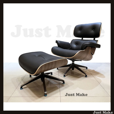JM訂製家具 (AW-14) 伊姆斯躺椅 躺椅 Eames Lounge Chair 休閒椅 牛皮躺椅 椅子 造型椅