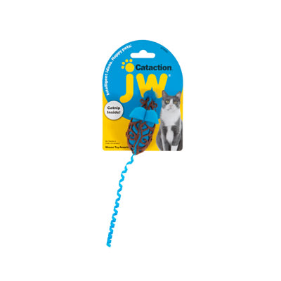 美國JW Pet 貓草老鼠（DK-71090） 顏色隨機出貨 內含貓草 貓玩具
