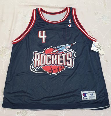 Champion Rockets #4 CHARLES BARKLEY Jersey 火箭 巴克利 復古 雙面 球衣