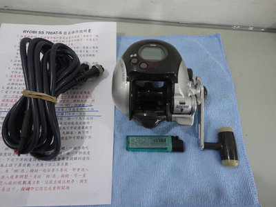日本製RYOBI 電動SS-700at 電動捲線器，速度170快-2
