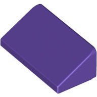 [香香小天使]LEGO 樂高 深紫色 Dark Purple Slope 30 1x2x2/3