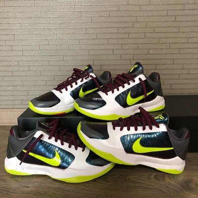 Nike Zoom Kobe 5 ZK5 小丑白紫綠 科比 實戰籃球鞋 CD4991-100