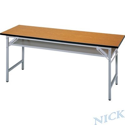 ◎【NICK】尼可辦公家具◎ (CPD)180×75塑合板檯面折疊式會議桌(二色可選)