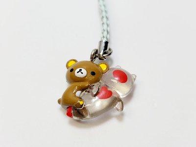 北海道限定-拉拉熊 懶懶熊 吊飾-G