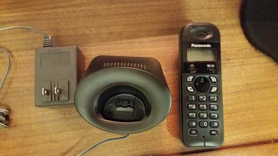 Panasonic 國際牌 數位高頻無線電話-經典黑 (KX-TG1312)