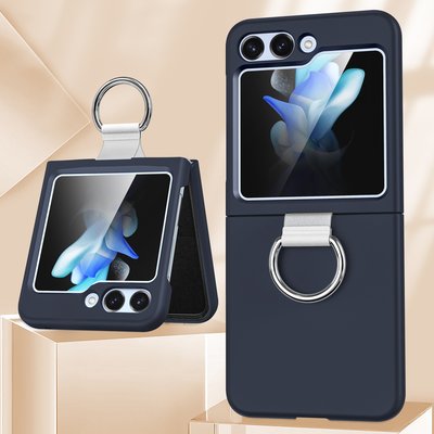 floveme新款折疊指環殼適用三星_Z Flip 5手機保護殼批發