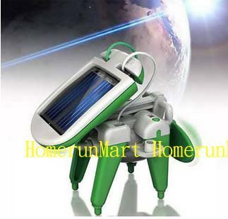 RK1太陽能科學玩具6合1太陽能機器人DIY益智太陽能玩具六合一益智玩具電磁轉換飛機汽車遊艇小狗太陽能組合玩具親子互動