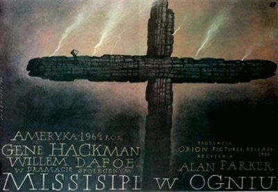 烈血大風暴 Mississippi Burning（1990）波蘭版電影海報