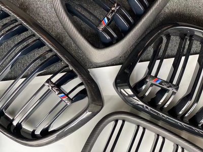 BMW 水箱罩 鼻頭 碳纖維G02 X4(現貨供應不用等）
