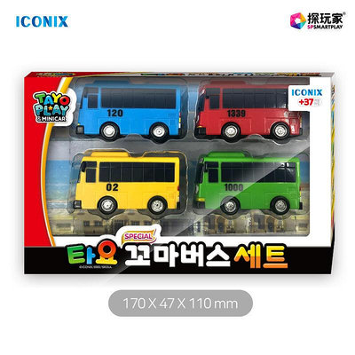 探玩家韓國太友tayo小公交車泰路巴士兒童男孩慣性小汽車玩具B6