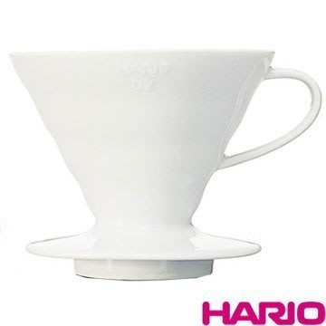 【HARIO】V60白色01磁石濾杯1~2杯 / VDC-01W (02859088)
